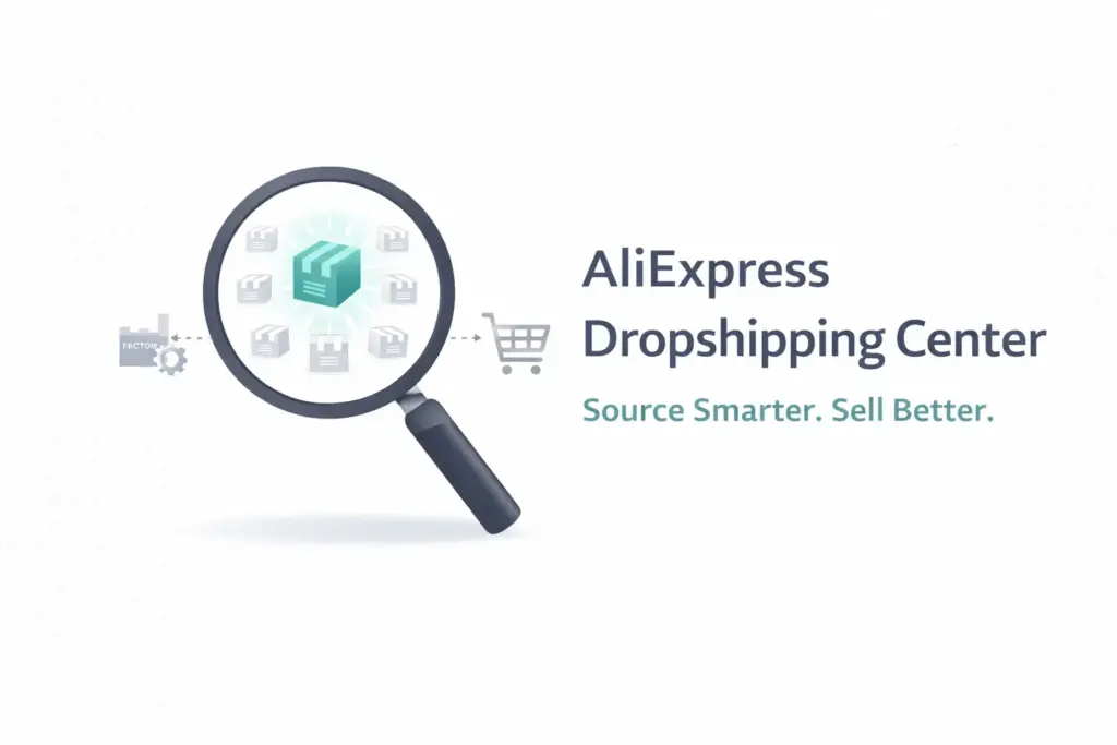 AliExpress dropshipping center guide covering product research supplier vetting and sourcing for ecommerce sellers