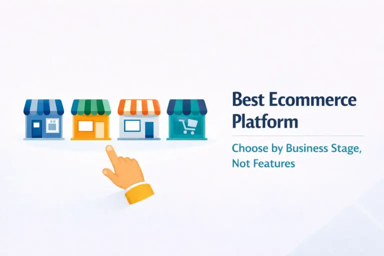 Best ecommerce platform comparison guide covering Shopify WooCommerce BigCommerce and Wix for online stores