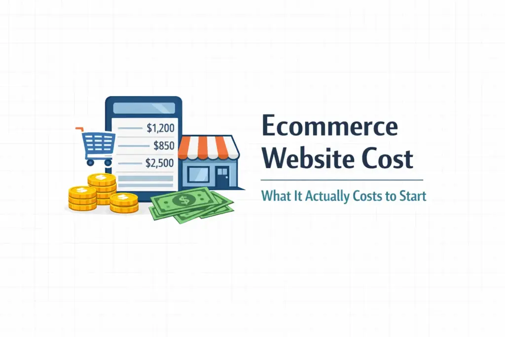 Ecommerce website cost guide with line item budgets for every business model and platform