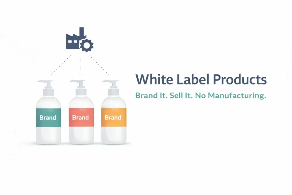 White label products guide explaining what white labeling means best product categories and how to start selling branded products