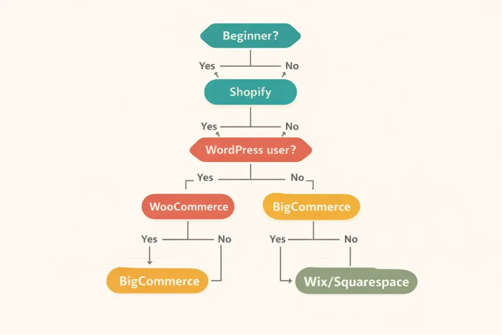 Cost per sale comparison across Shopify WooCommerce and BigCommerce for a twenty-five dollar dropshipped product